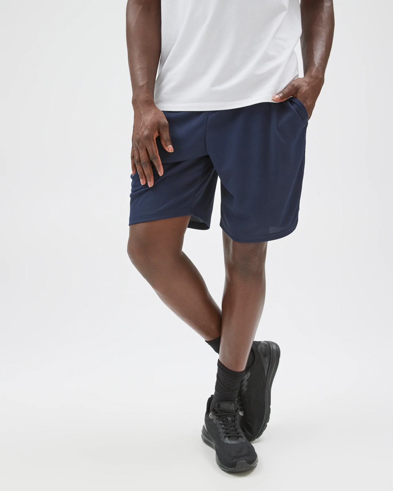 Active Mesh Shorts  - Navy 4 of 5