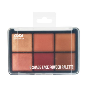 6 Shade Face Powder Palette - OXX Cosmetics
