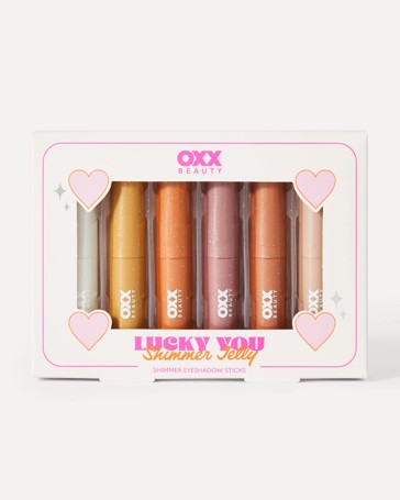 OXX Beauty 6 Piece Lucky You Shimer Jelly Eyeshadow Sticks