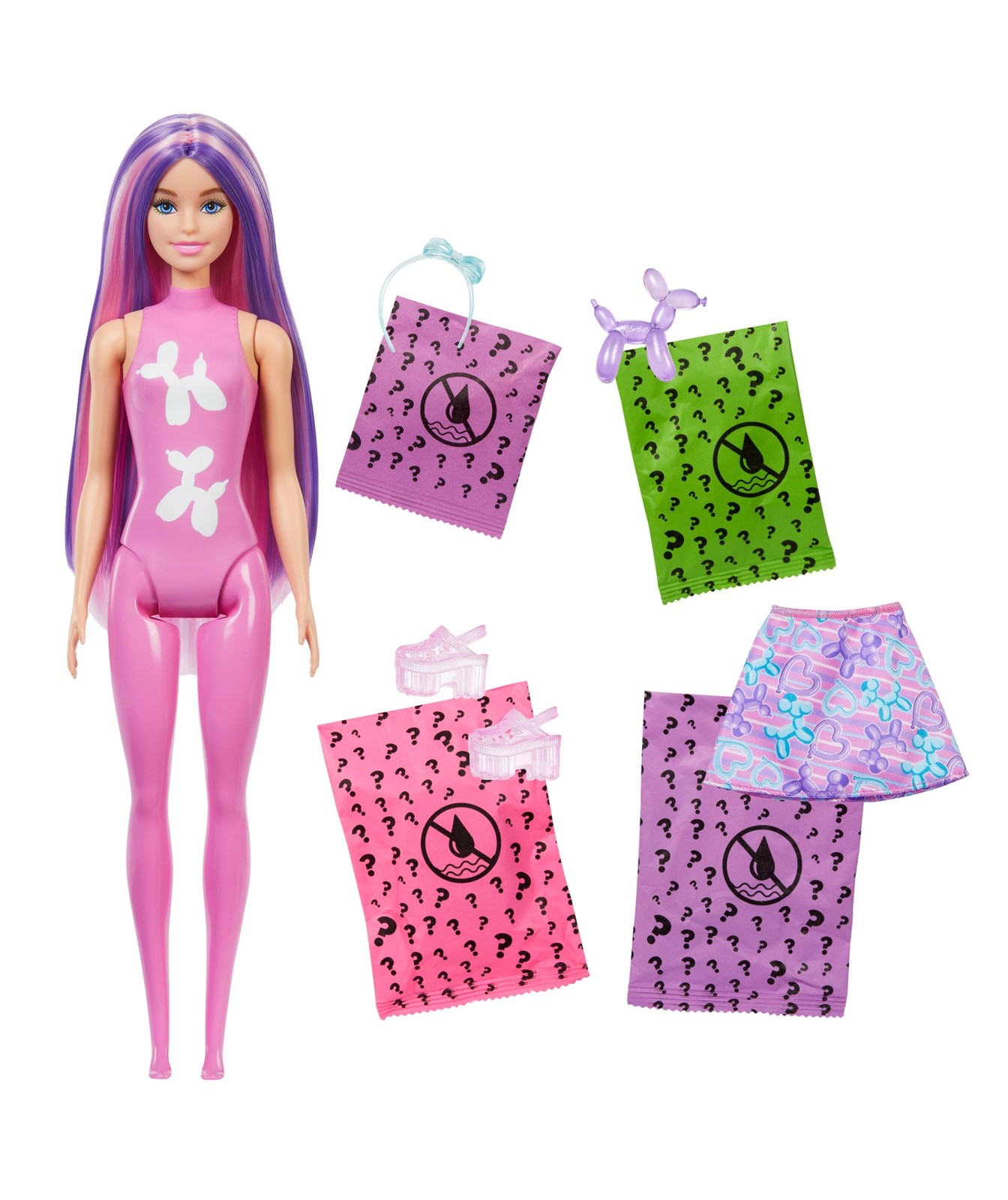 Mattel Barbie Colour Reveal Balloon Animals Series Doll & Accessories - Assorted 3 of 5