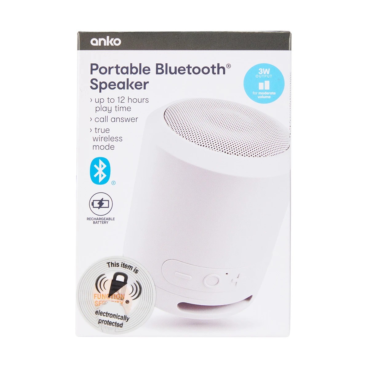 Anko portable bluetooth store speaker