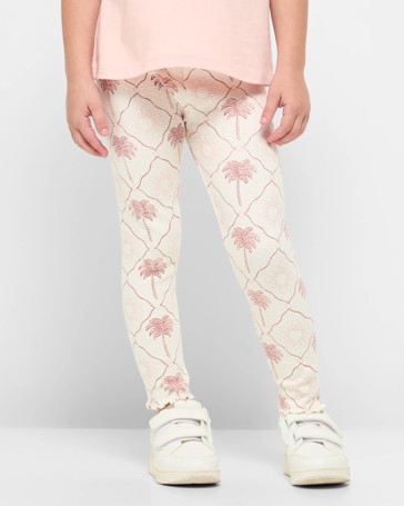 Australian Cotton Pointelle Rib Leggings