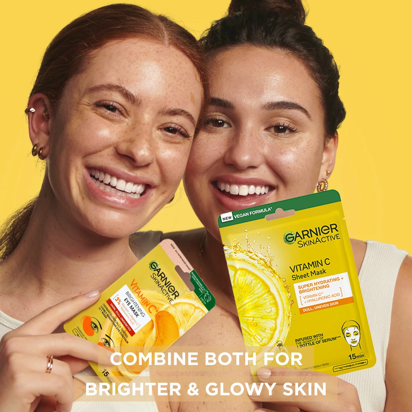 Garnier SkinActive Brightening Eye Mask 5g - Vitamin C 4 of 6