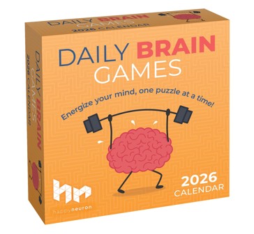 Happy Neuron Daily Brain Games 2026 Calendar