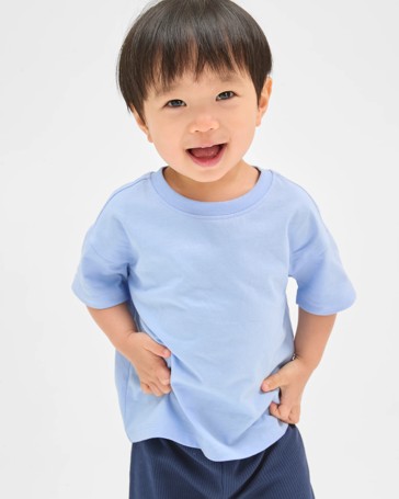 Baby Organic Cotton Plain T-Shirt