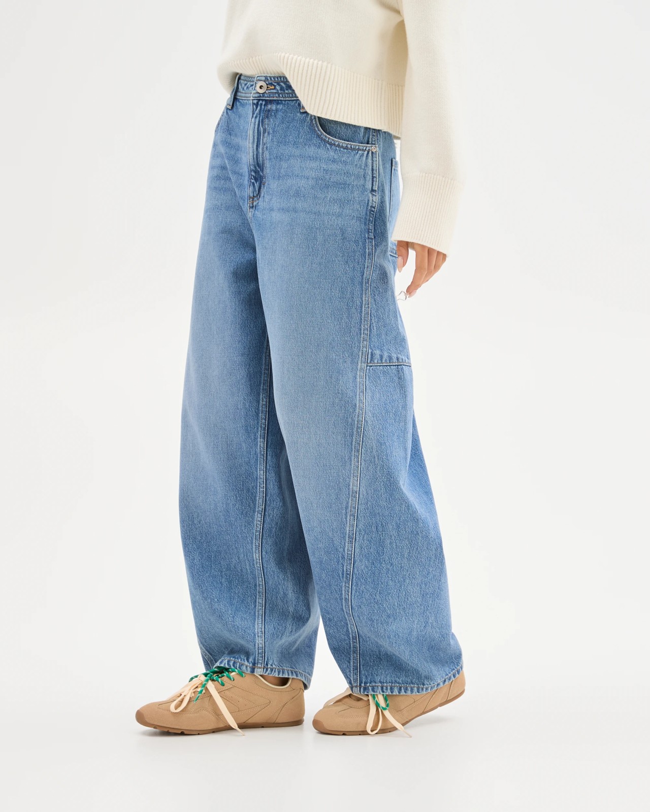 Lily Loves Australian Cotton Blend Horseshoe Leg Denim Jeans 5 of 6