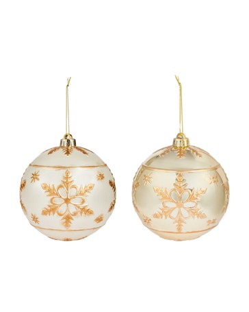 Anko Large Luxury Bauble - Assorted