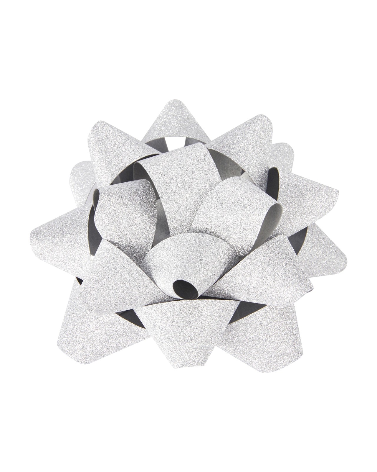 2 Piece Gift Bows, Silver Look - Anko 3 of 3