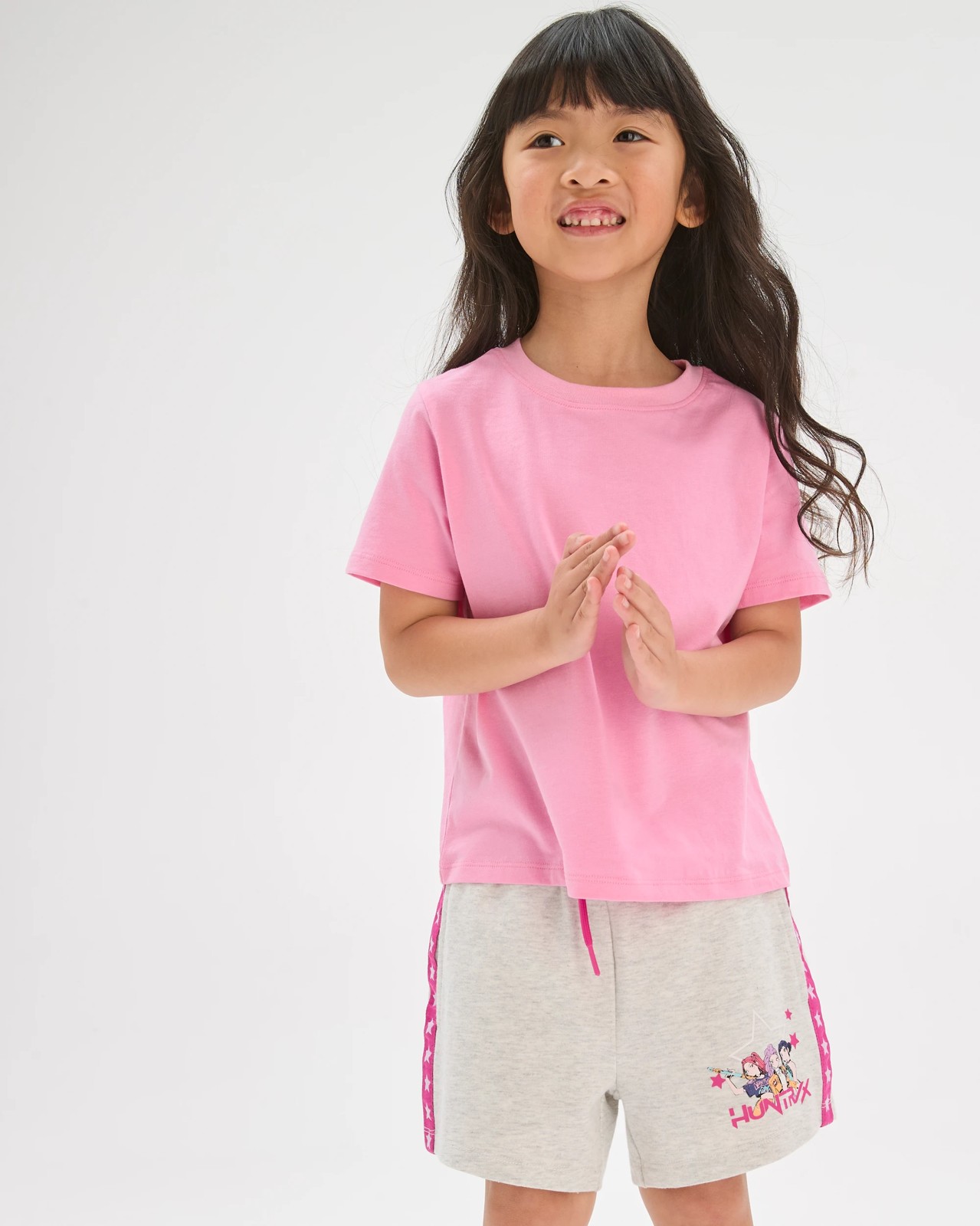 Licensed KPop Demon Hunters Australian Cotton Terry Shorts 2 of 6
