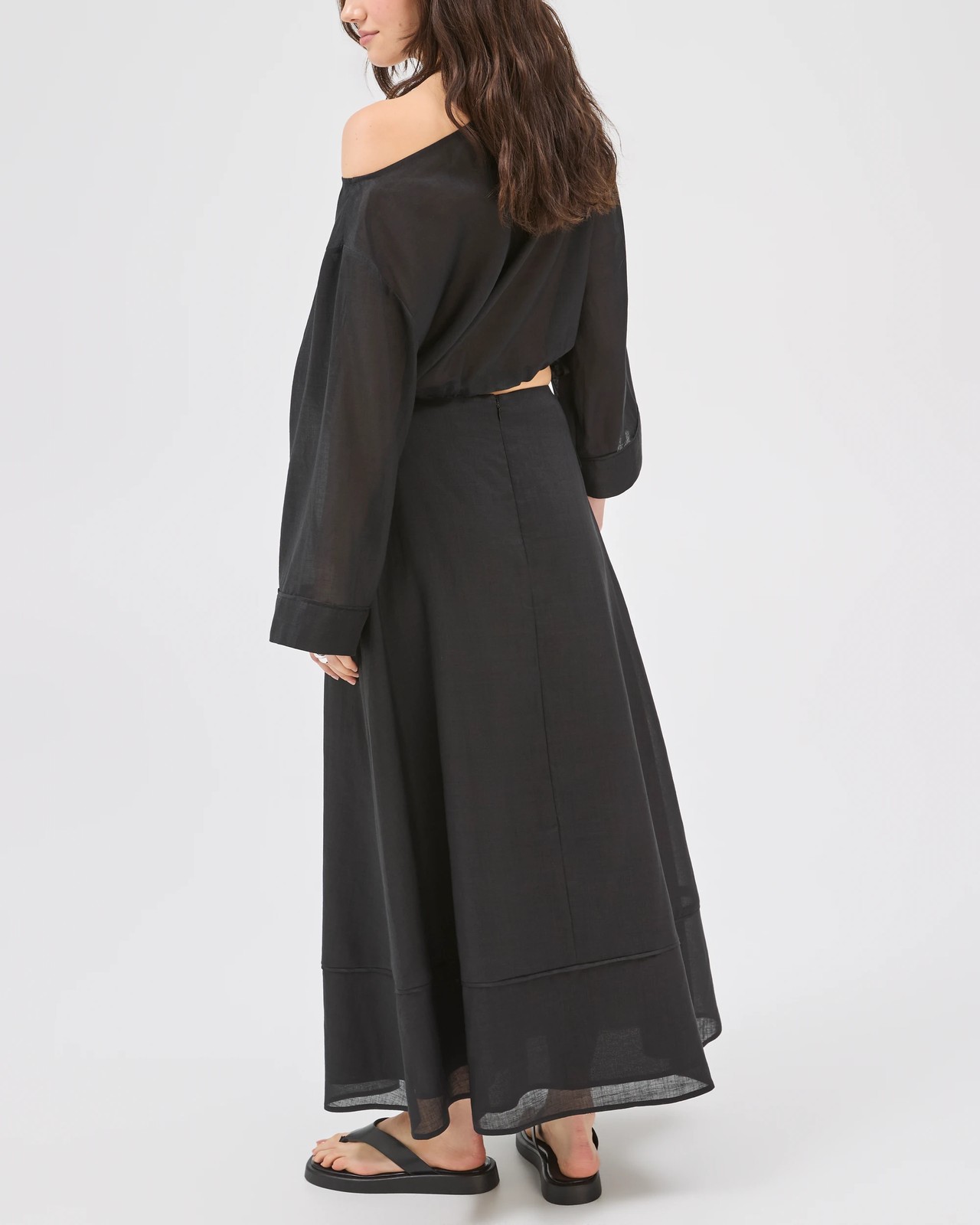 Lily Loves Maxi Skirt - Black 5 of 6