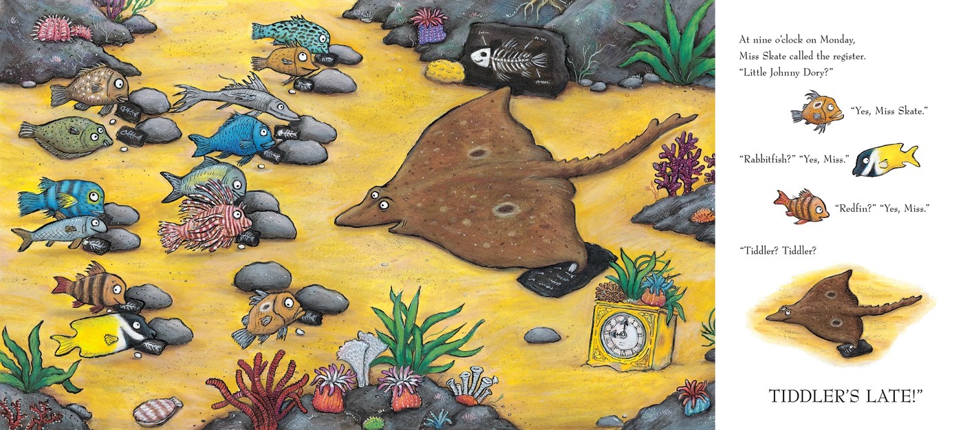 Tiddler: The Story Telling Fish by Julia Donaldson - Book 3 of 3