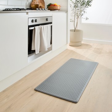 Kitchen Mat, Grey, Extra Large - Anko
