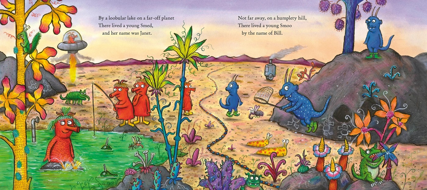 The Smeds and The Smoos by Julia Donaldson and Alex Scheffler - Book 2 of 3