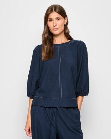 Balloon Sleeve Blouse