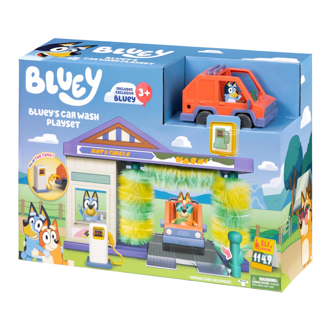 Bluey's Car Wash Playset 4 of 5