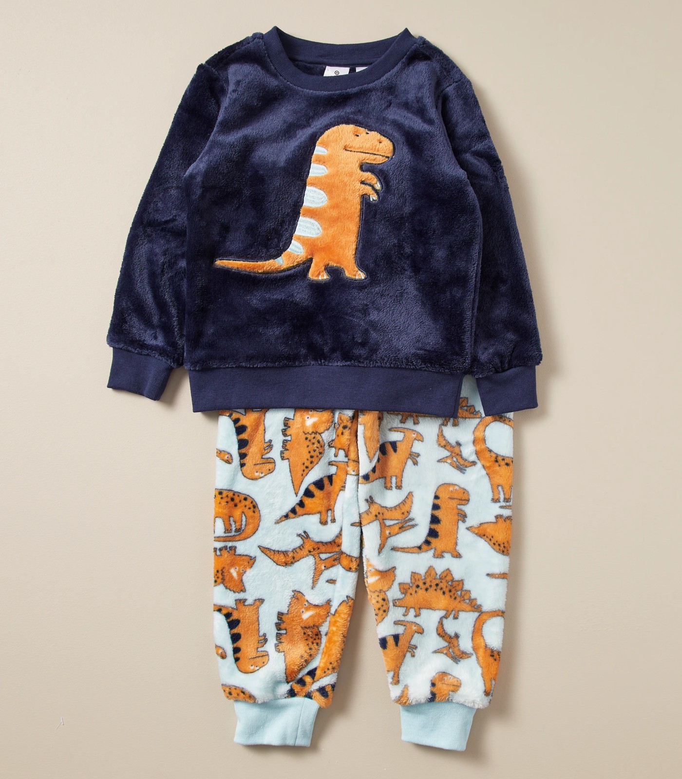 Fleece dinosaur online pyjamas