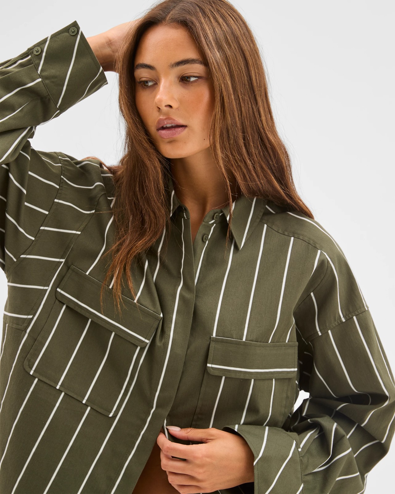 Lily Loves Australian Cotton Blend Oversized Shirt 4 of 5