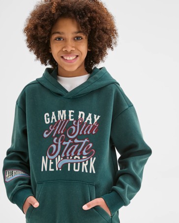 Long Sleeve Sweat Popover Heavyweight Hoodie