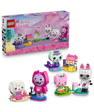LEGO® Gabby's Dollhouse Gabby's Brick-Built Cat Friends 11215