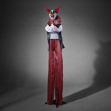Anko Battery Operated LED Light Up Standing Spooky Clown