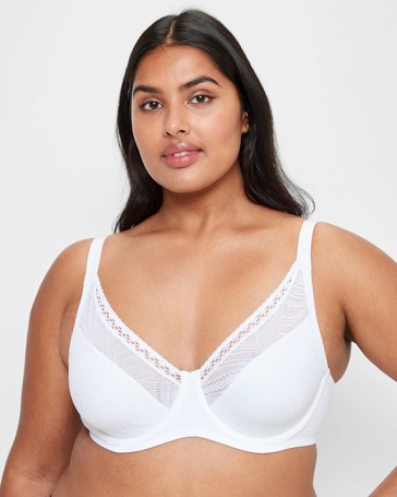 Minimiser Lace Underwire Bra