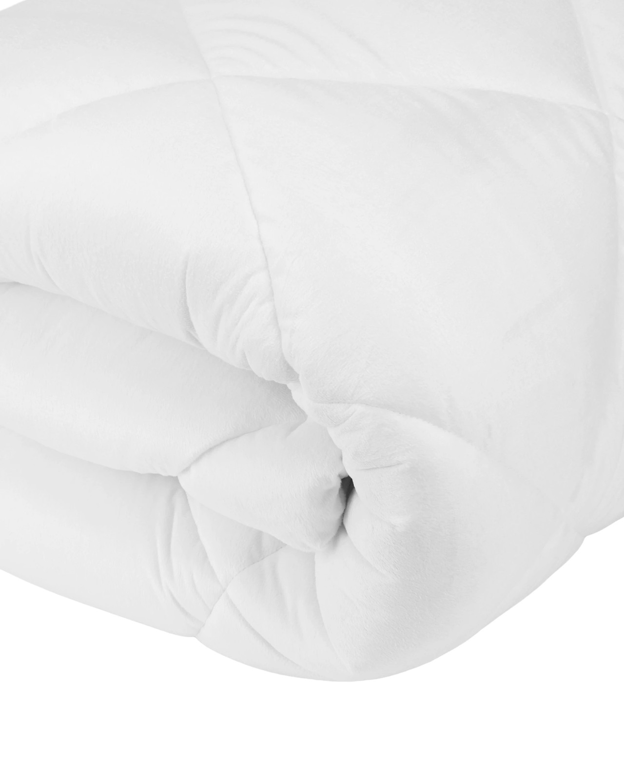 Anko Reversible Plush Mattress Topper, King Bed - White 3 of 5