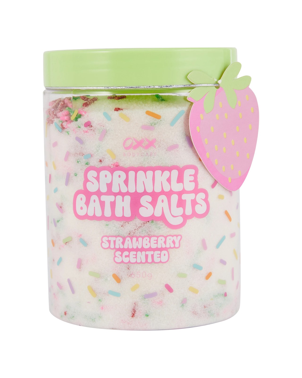 OXX Bodycare Sprinkle Bath Salts 650g - Strawberry Scented 4 of 4