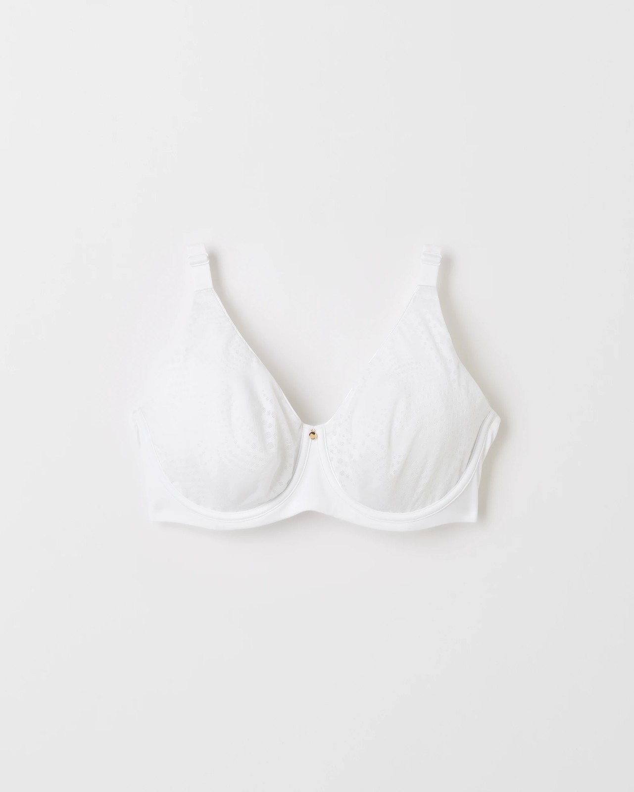 Lace Minimiser Underwire Bra - White 4 of 5