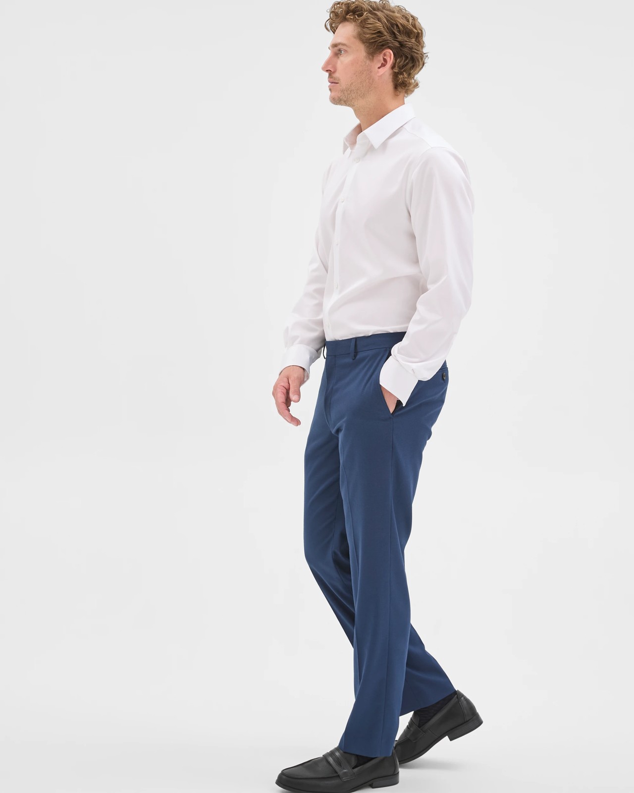Preview Fashion Suit Trousers - Blue 4 of 5