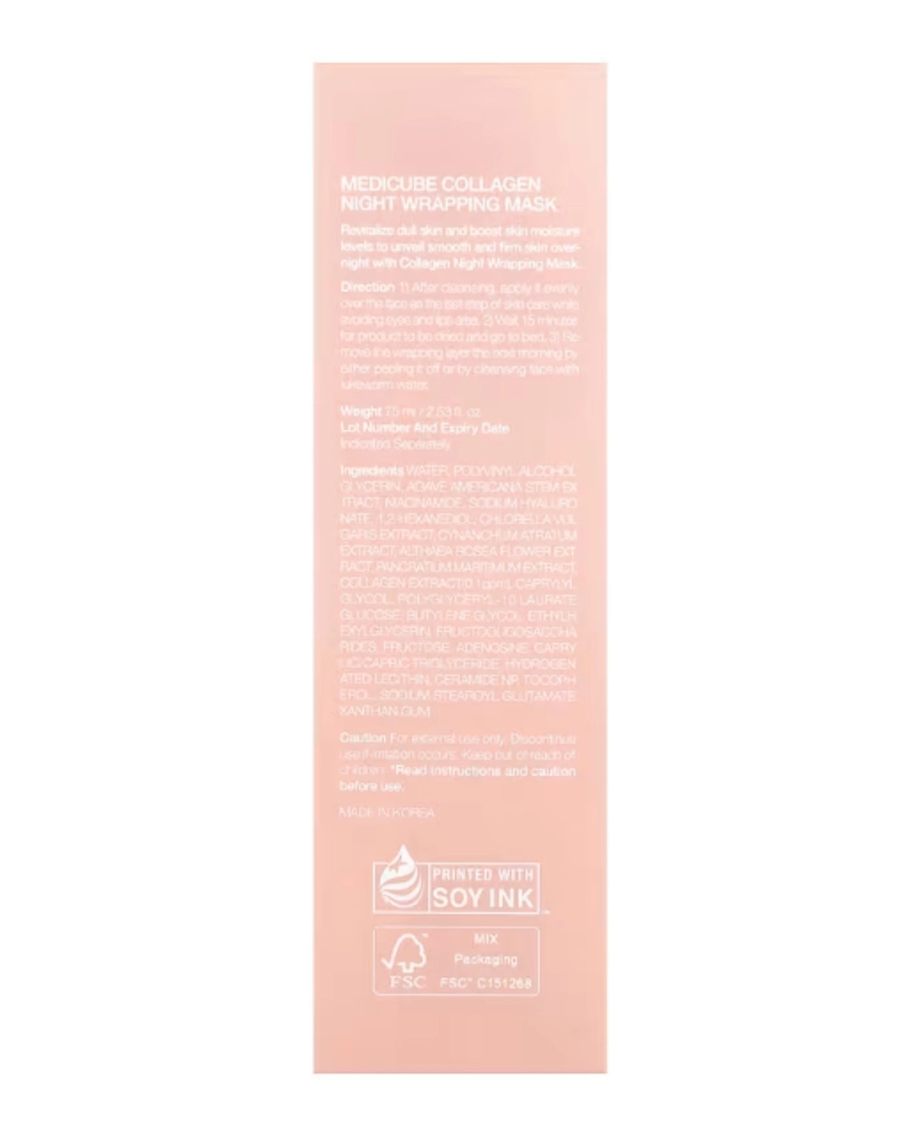 Medicube Collagen Night Wrapping Mask 75ml 2 of 5