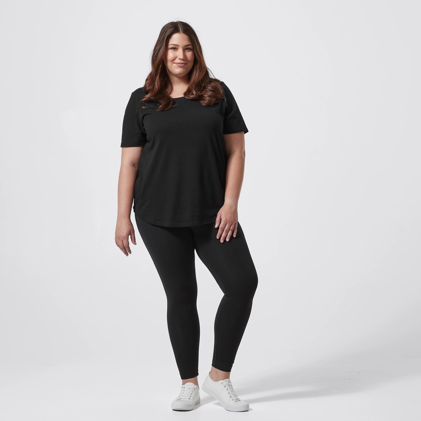 Belle Curve Organic Cotton Full Length Leggings  4 of 4