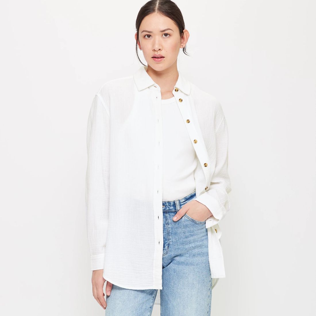 Courtney Shirt - White | Target Australia