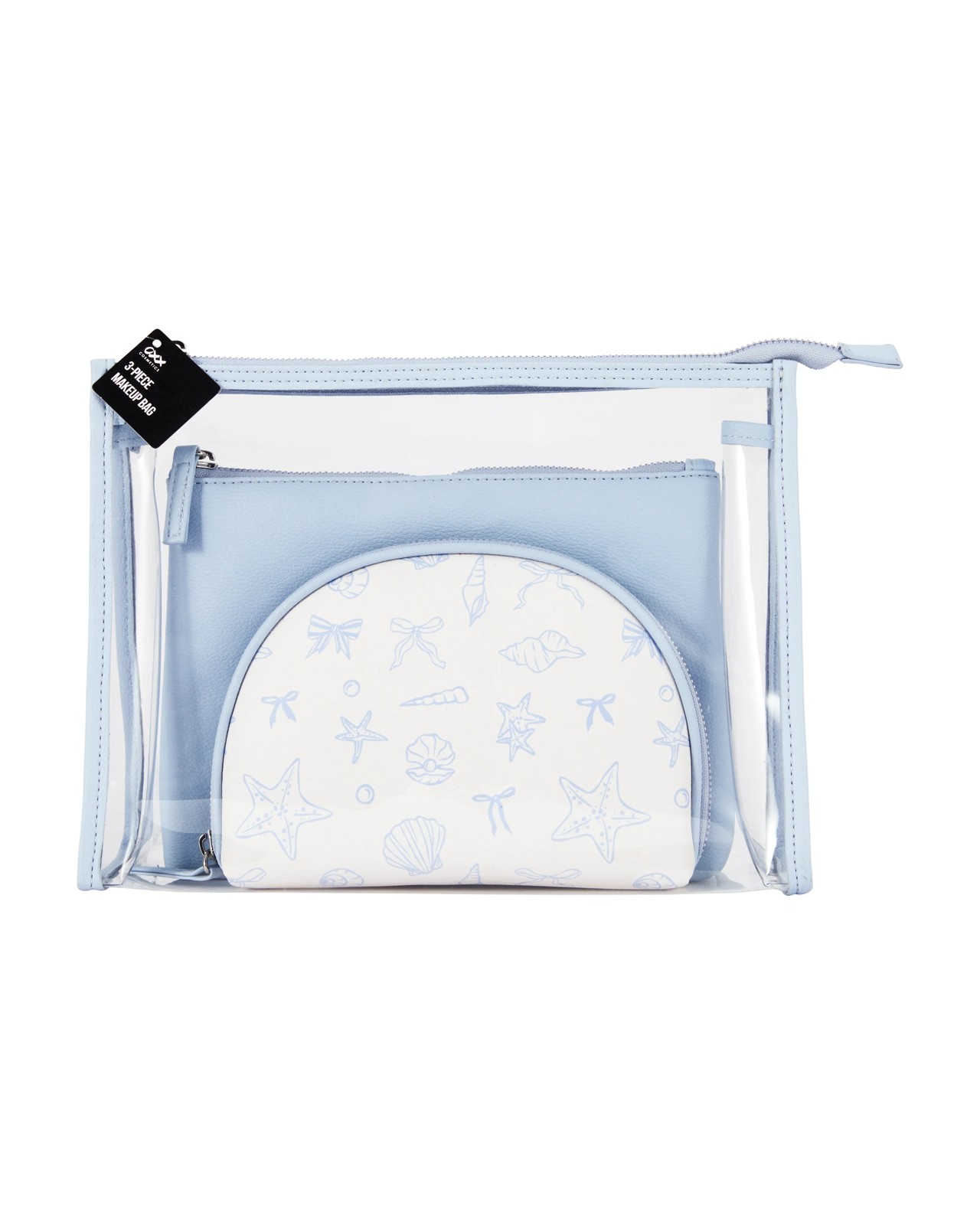 OXX Cosmetics 3 Piece Makeup Bag Set 6 of 6