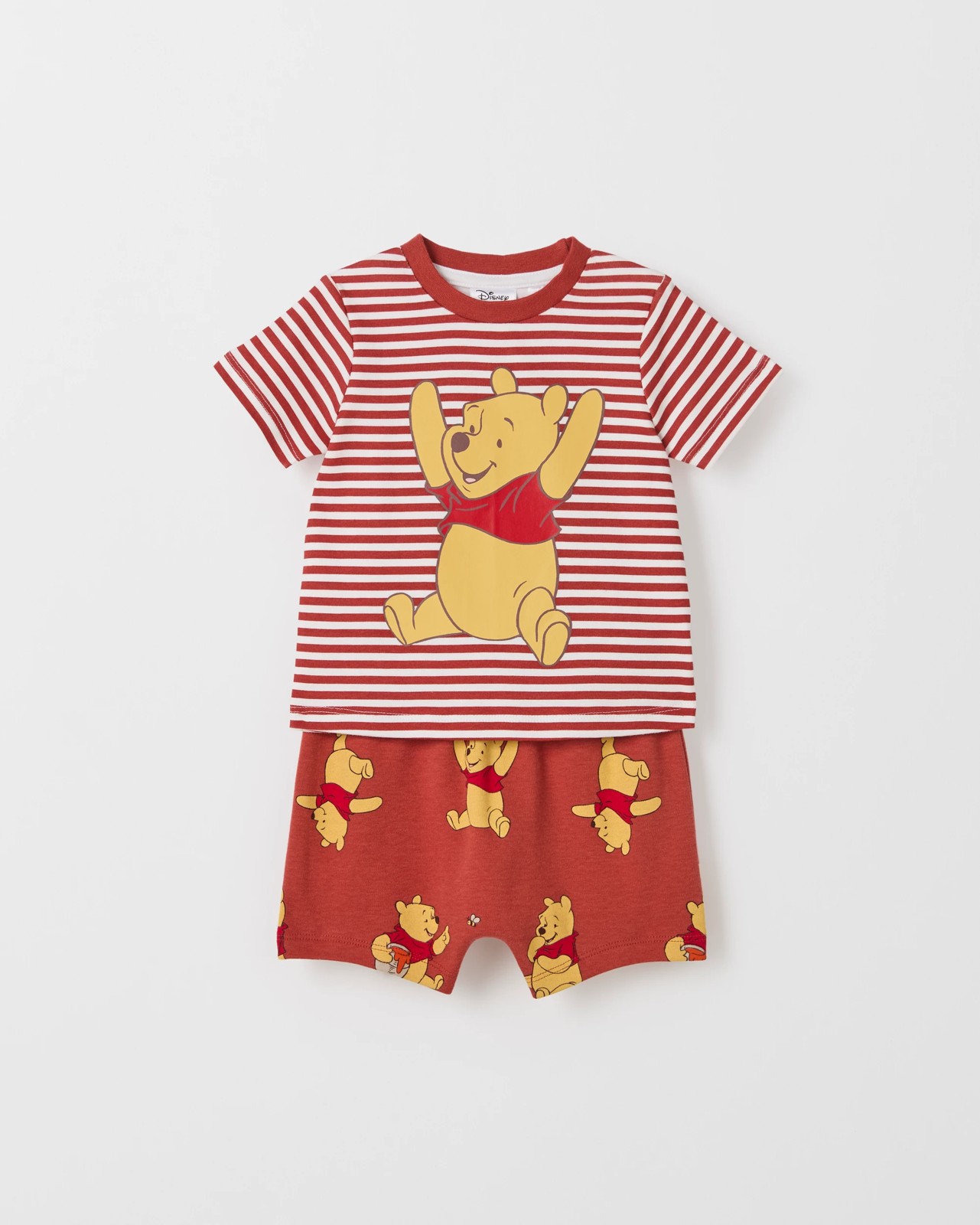 Disney Organic Cotton 2 Pack Baby Pyjama Set - Winnie The Pooh 5 of 6
