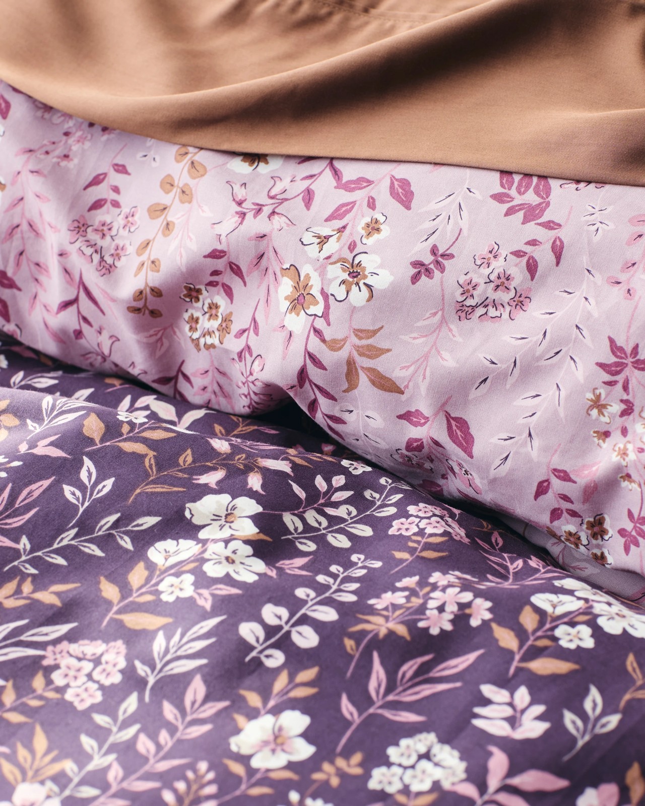 Raina Floral Australian Cotton Quilt Cover Set 4 of 6