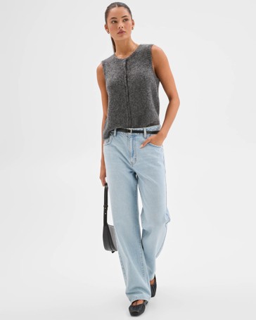 Lily Loves Fluffy Knit Vest