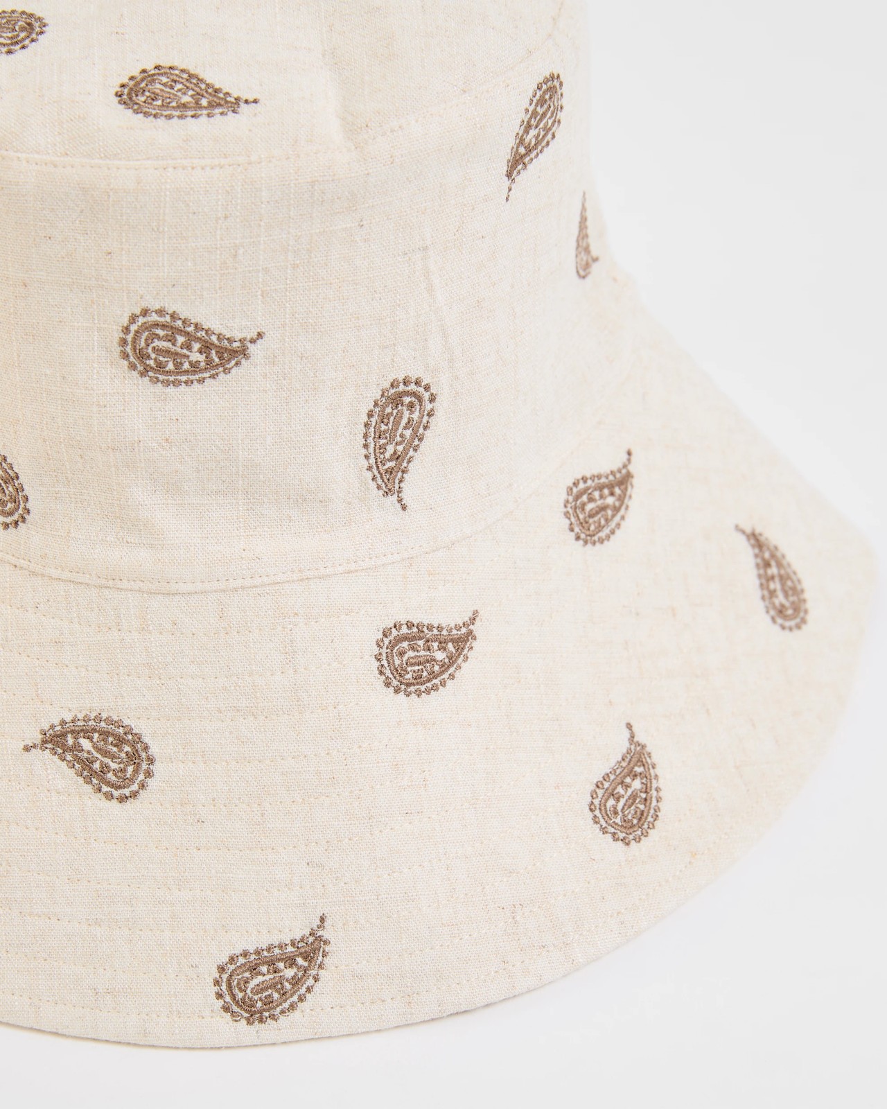 Womens Wide Brim Reversible Bucket Hat 2 of 2