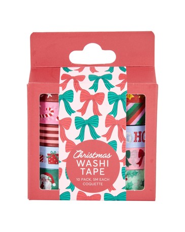 Anko 10 Pack Christmas Washi Tape