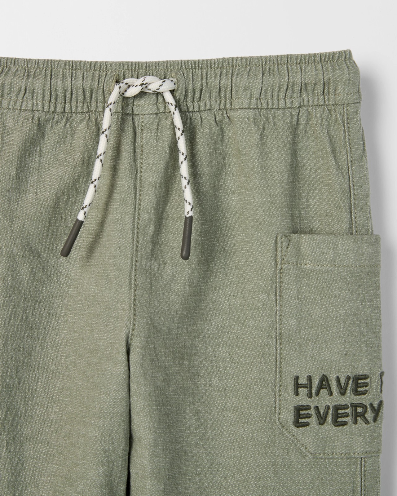 Pull On Lightweight Pants - Khaki 6 of 6