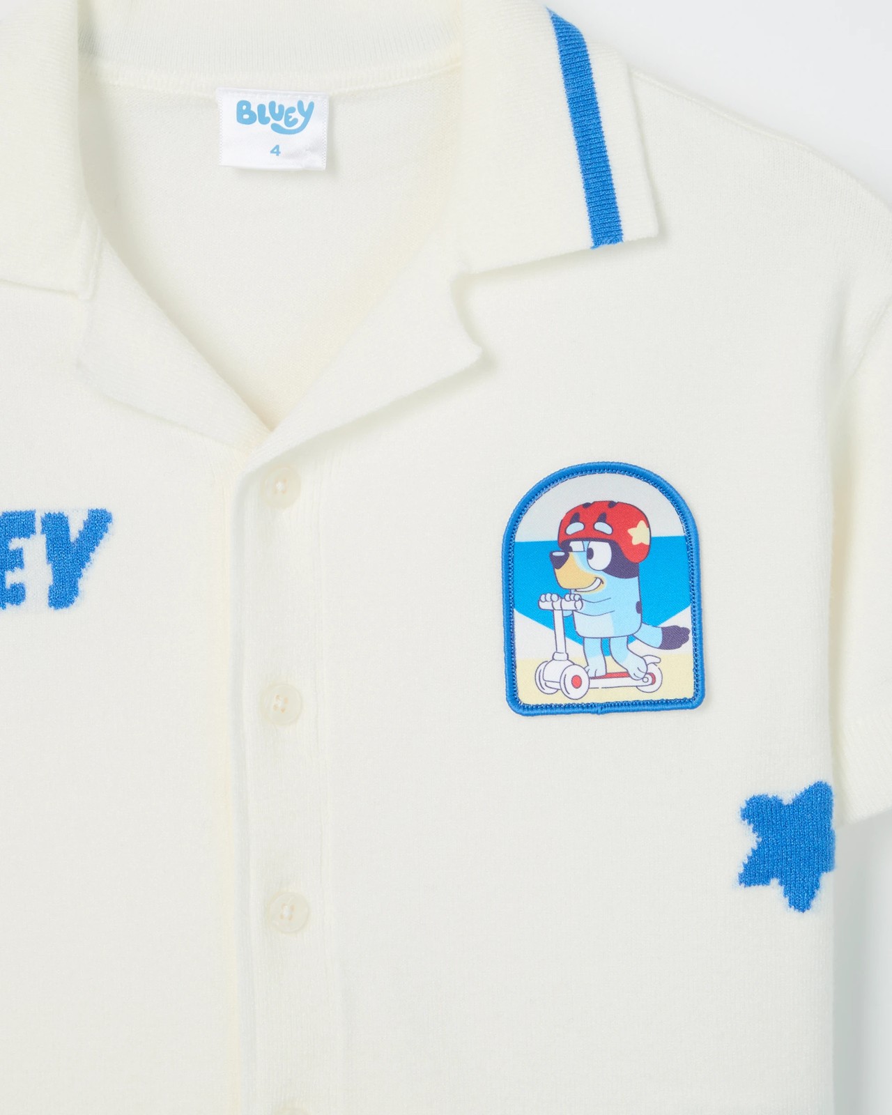 Bluey Short Sleeve Knit Shirt 4 of 5