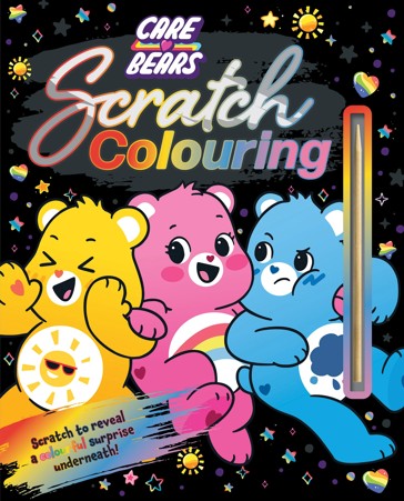 Care Bears: Scratch Colouring - Book