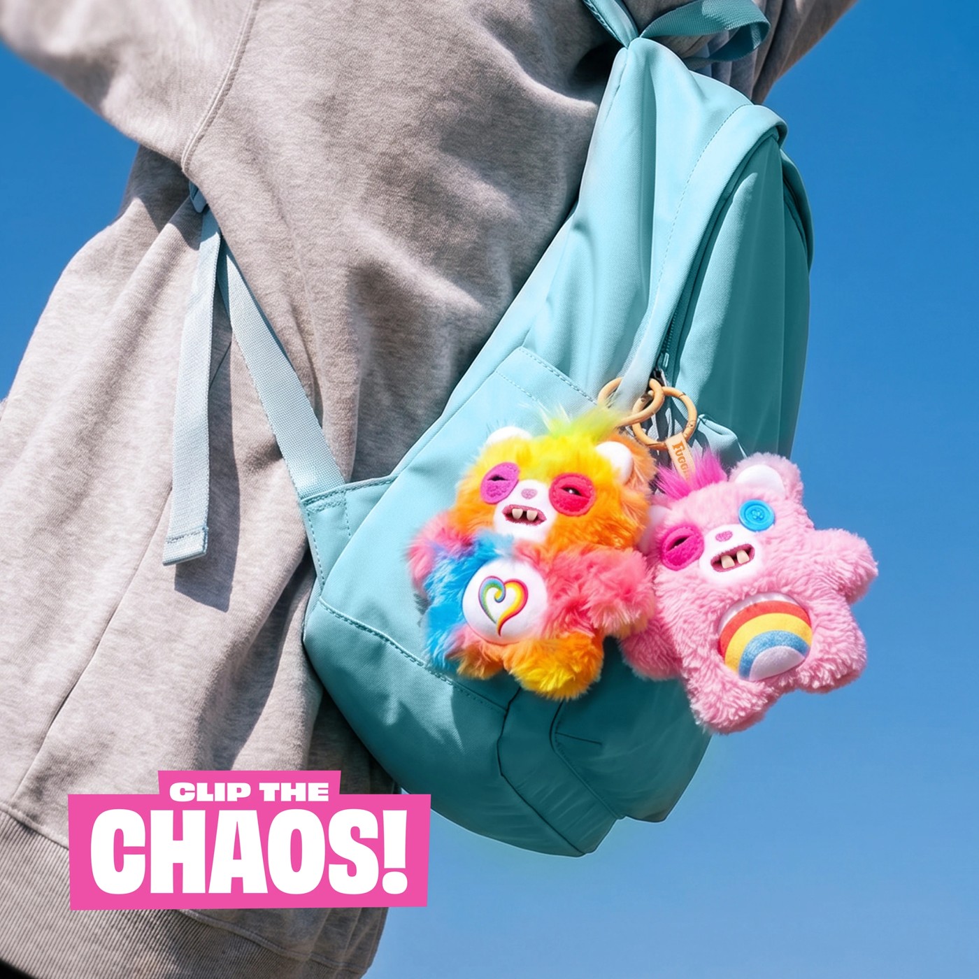 Fuggler Care Bear Keyring 5-inch - Assorted 3 of 6