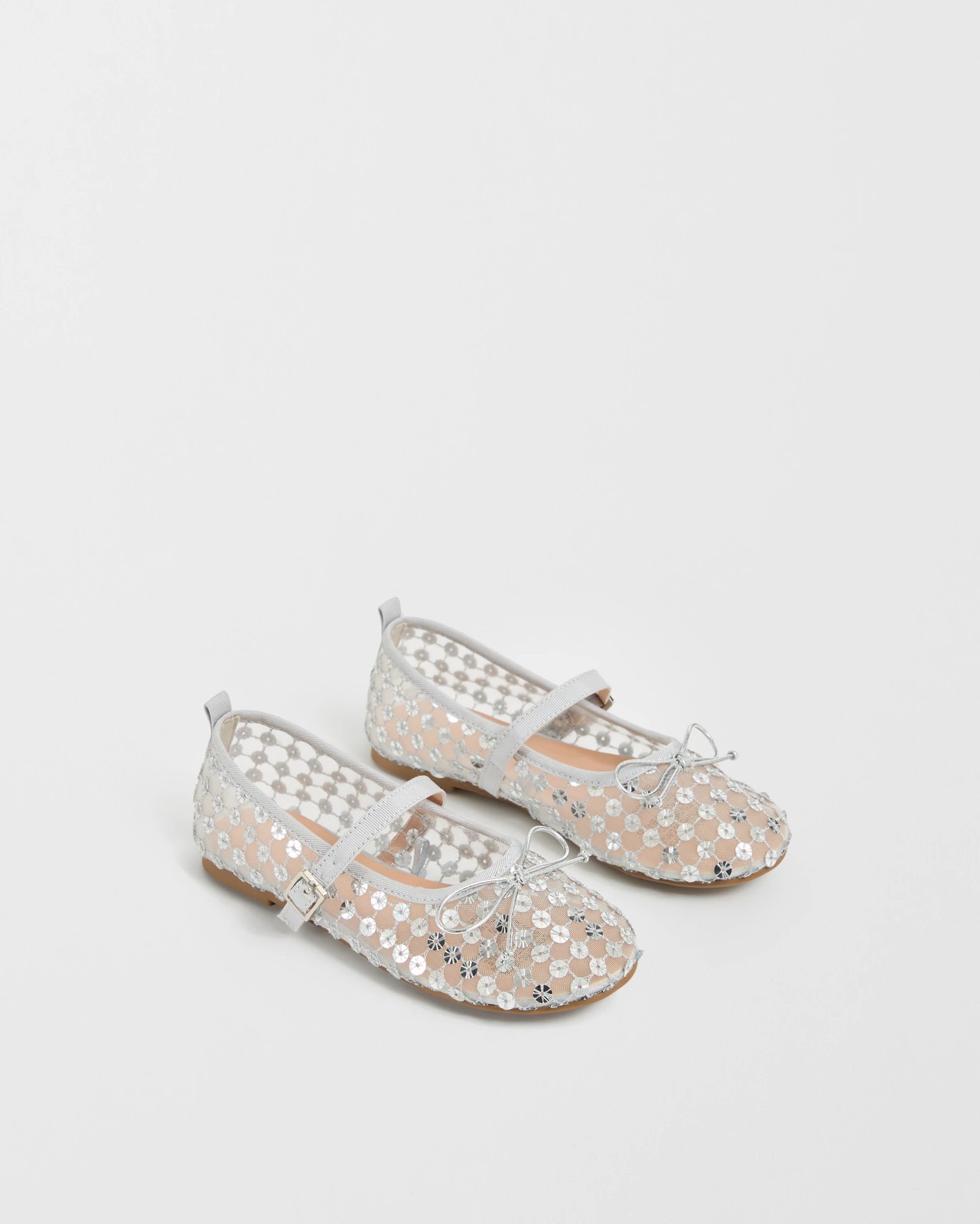 Party Ballet Flats - Silver 2 of 3