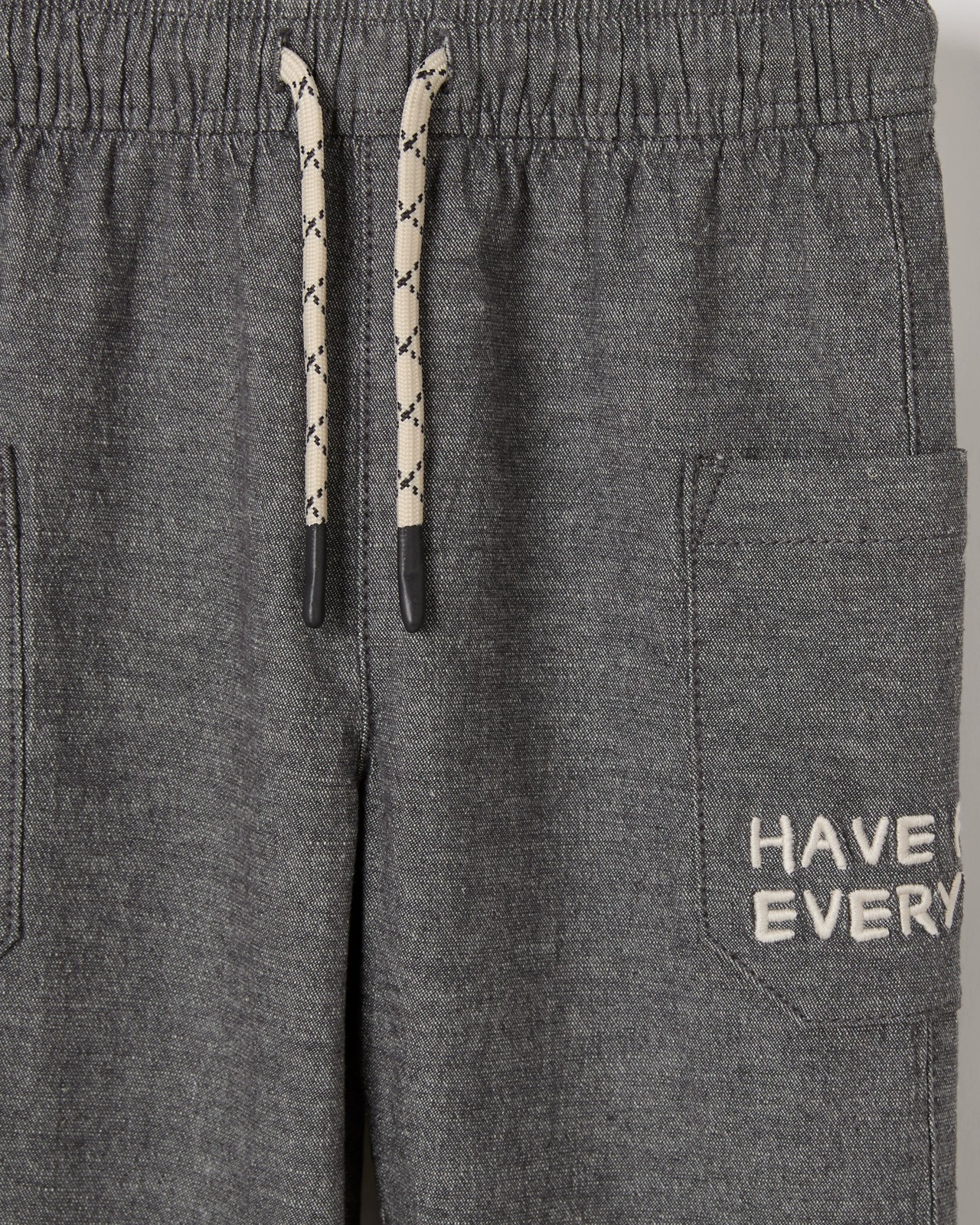 Pull On Lightweight Pants - Grey 2 of 3