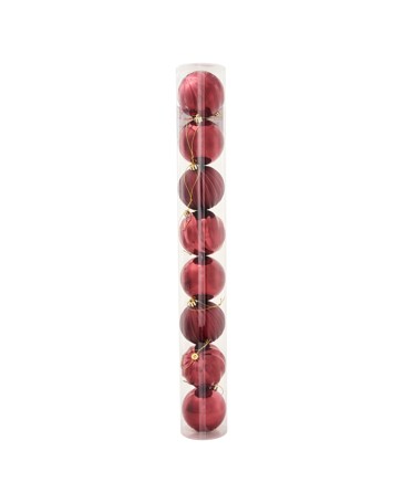 Anko 8 Pack 8cm Fig Baubles
