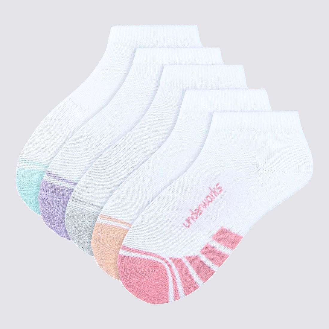 5 Pack Underworks Kids Sport Low Cut Socks | Target Australia