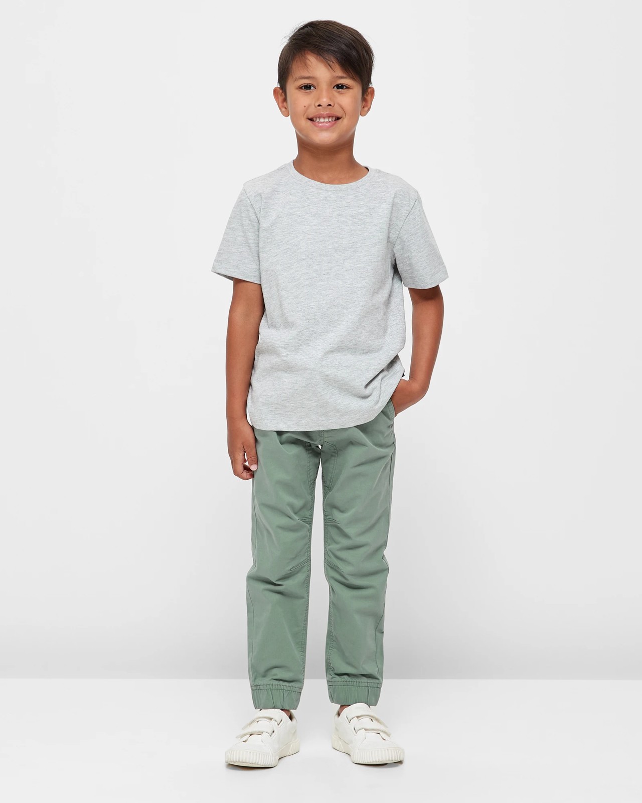 Pull On Cuffed Pants - Sea Spray | Target Australia