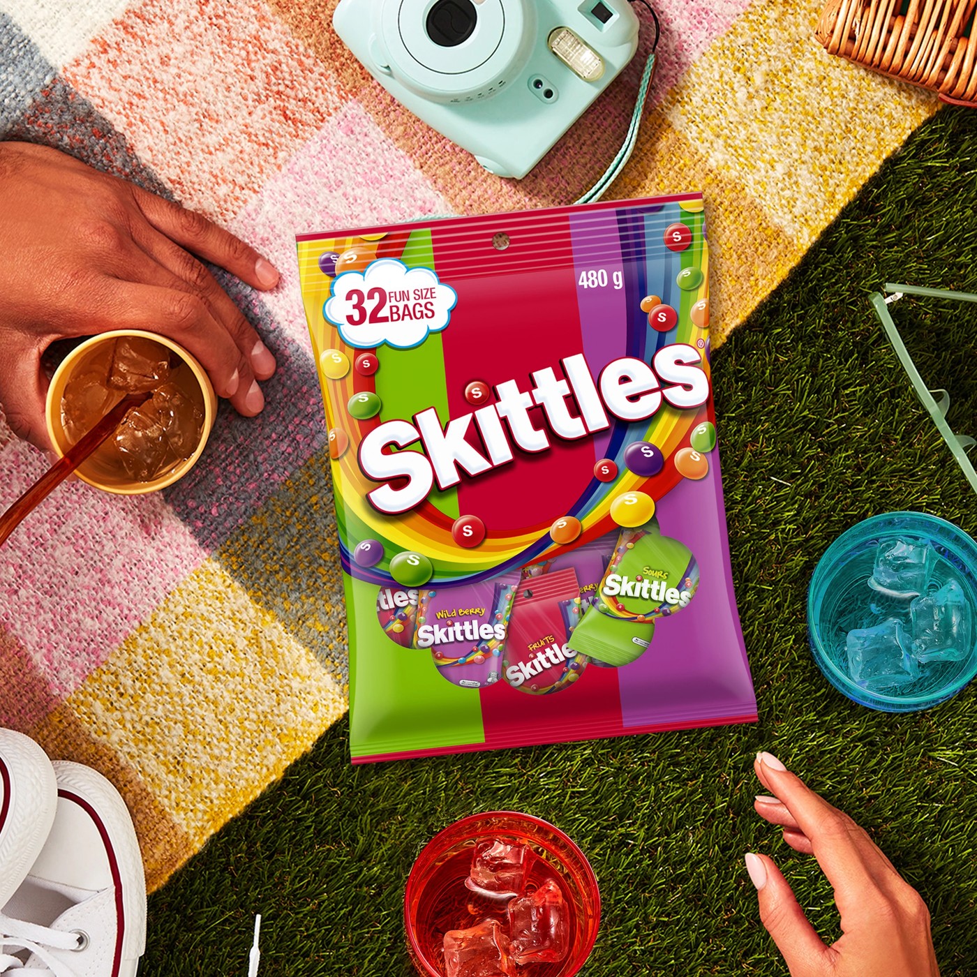 32 Pack Skittles Variety Pack 480g 3 of 3