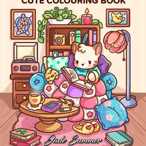 Cozy Journal Cute Colouring Book by Jade Summer - Book product image