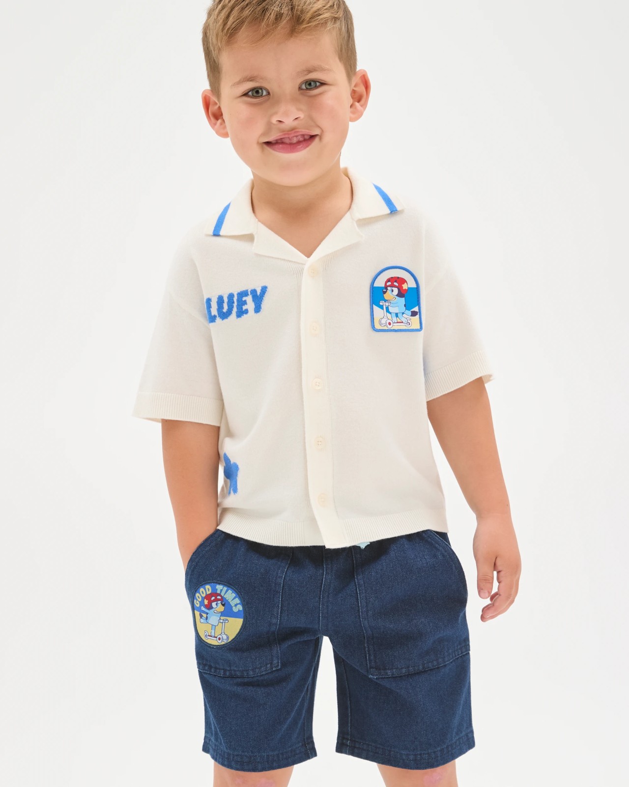 Bluey Australian Cotton Denim Shorts 4 of 5